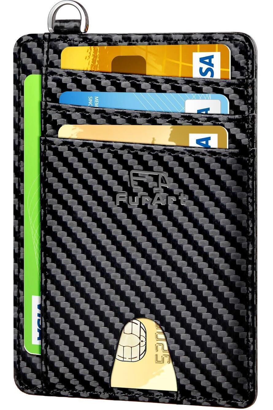 8610 Slim Minimalist Wallet, Front Pocket Wallets, RFID Blocking, Credit
